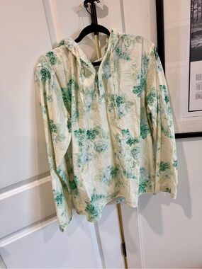 Kith Yellow Seersucker Hoodie